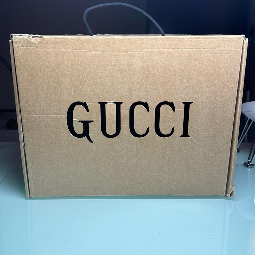 Empty Gucci box